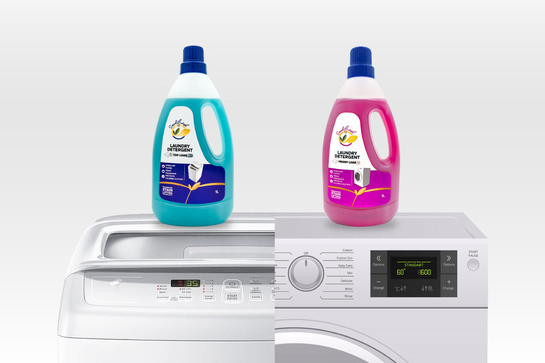 The Secret Behind Different Liquid Laundry Detergents for Top Load and Front Load Washing Machines