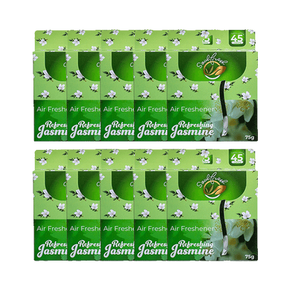 Jasmine Air Freshener Block pack of 10