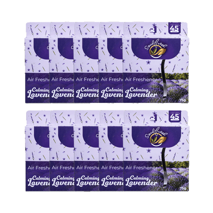 Lavender Air Freshener Block pack of 10