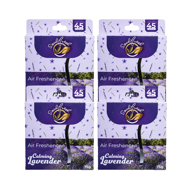 Lavender Air Freshener Block pack of 4