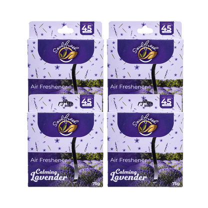 Lavender Air Freshener Block pack of 4