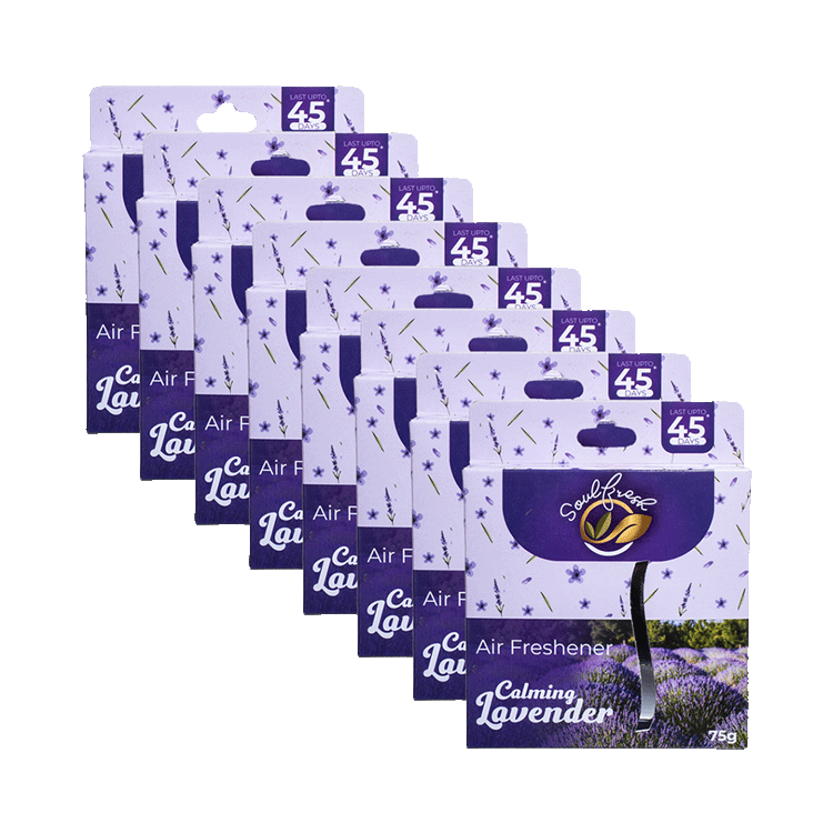 Lavender Air Freshener Block pack of 8