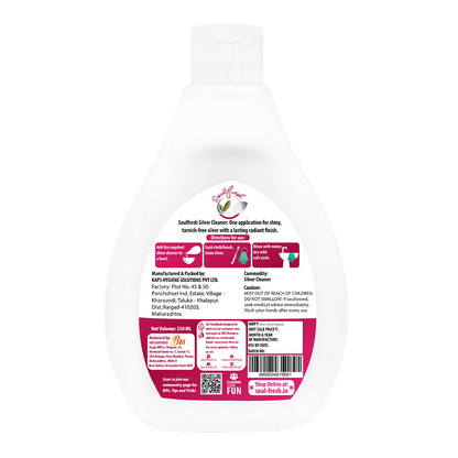 SOULFRESH Instant Shine Silver Cleaner Liquid 250ml