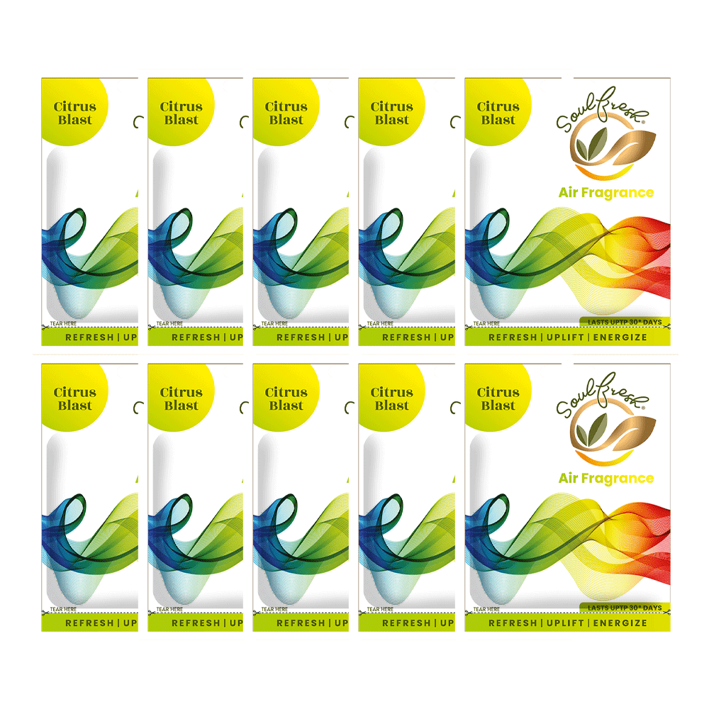 Citrus Air freshener pocket pack of 10