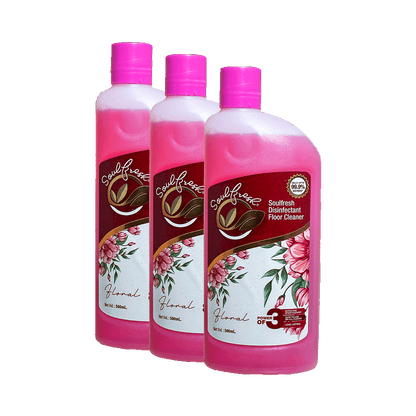 Jasmine Disinfectant Floor Cleaner 500 ml pack of 3