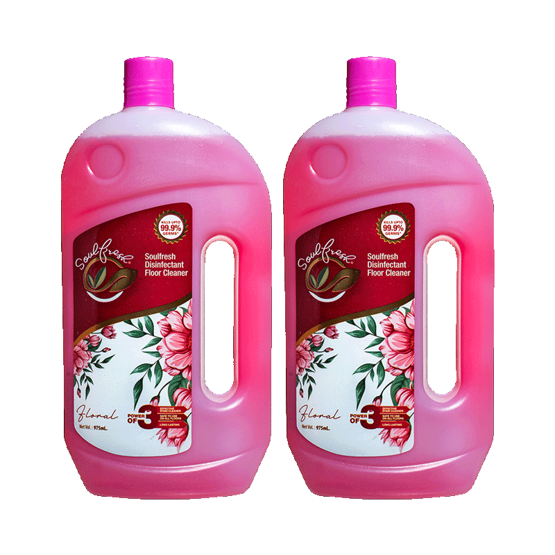 Jasmine Disinfectant Floor Cleaner 975 ml pack of 2