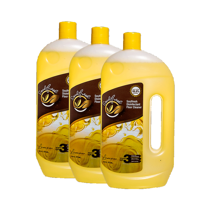 Citrus Disinfectant Floor Cleaner 975 ml pack of 3