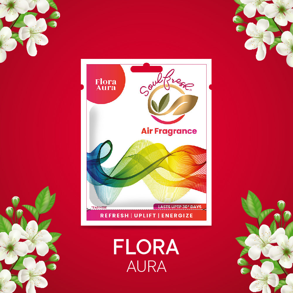 SOULFRESH Air Freshener Pocket (Flora Aura) 10gm