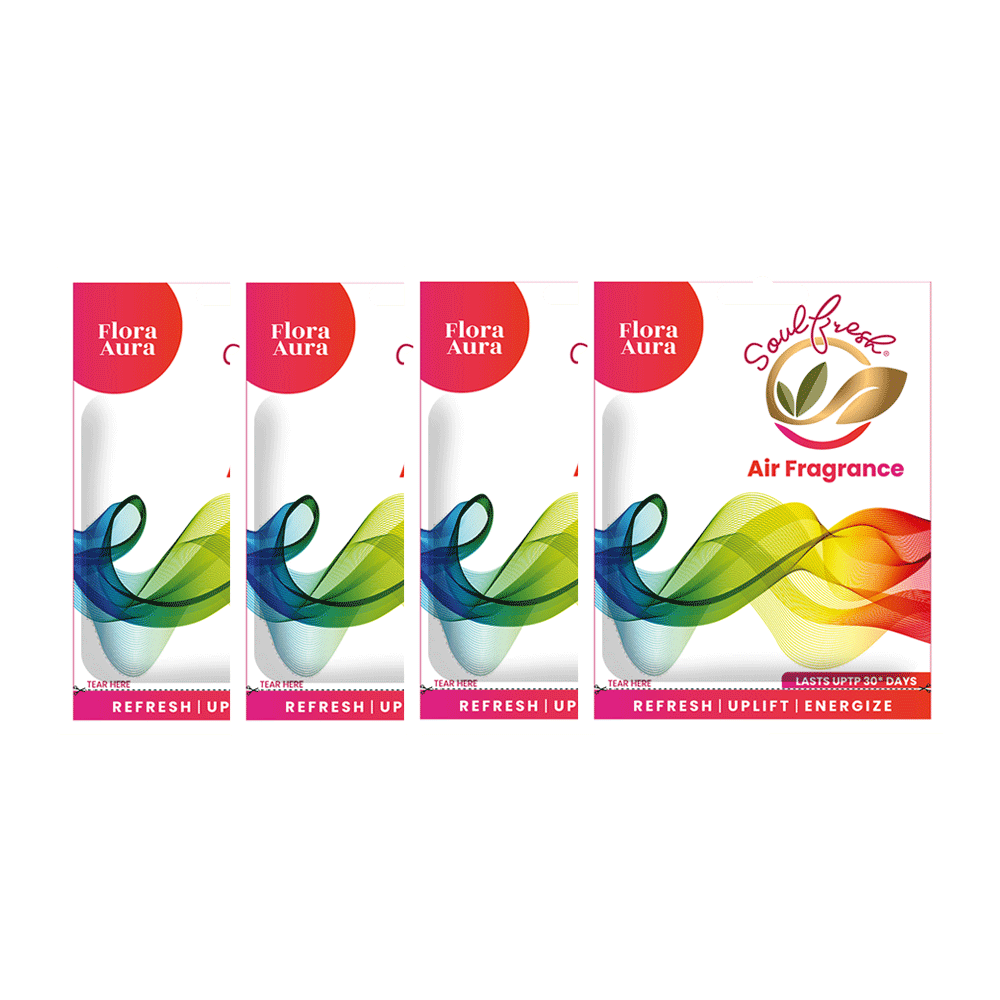 Flora Aura Air freshener pocket pack of 4