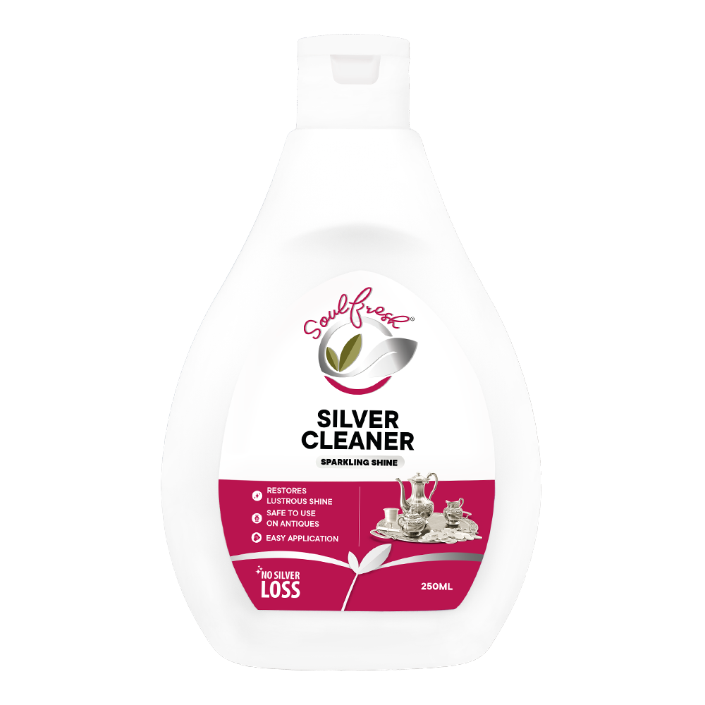 SOULFRESH Instant Shine Silver Cleaner Liquid 250ml