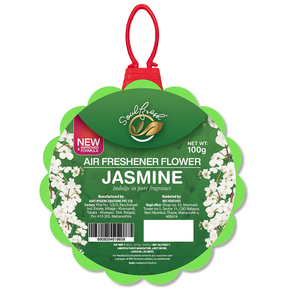 SOULFRESH Air Freshener Flowers (Jasmine) 100gm