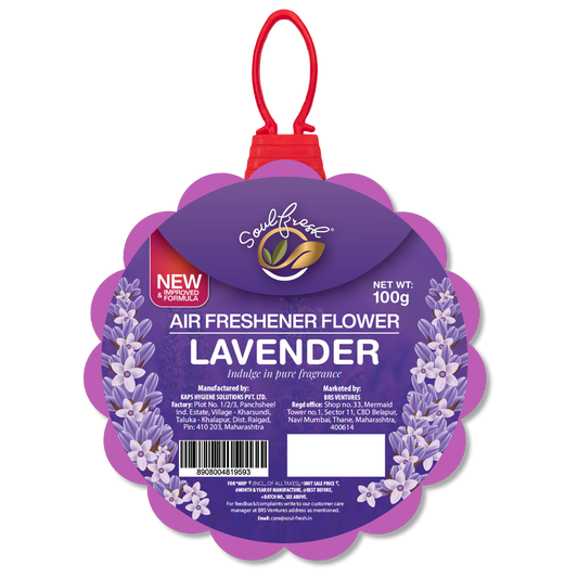 SOULFRESH Air Freshener Flowers (Lavender) 100gm