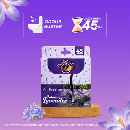 SOULFRESH Air Freshener Block (Lavender) 75gm