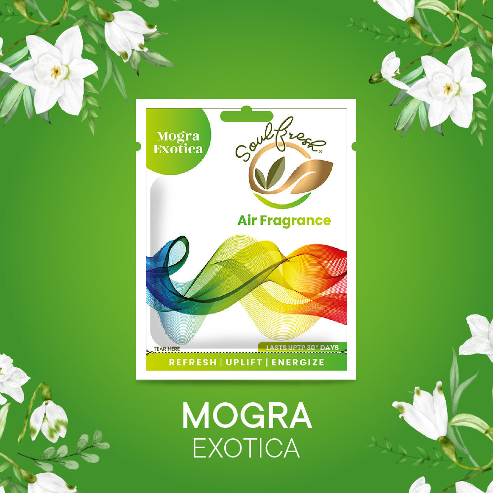 SOULFRESH Air Freshener Pocket (Mogra Exotica) 10gm