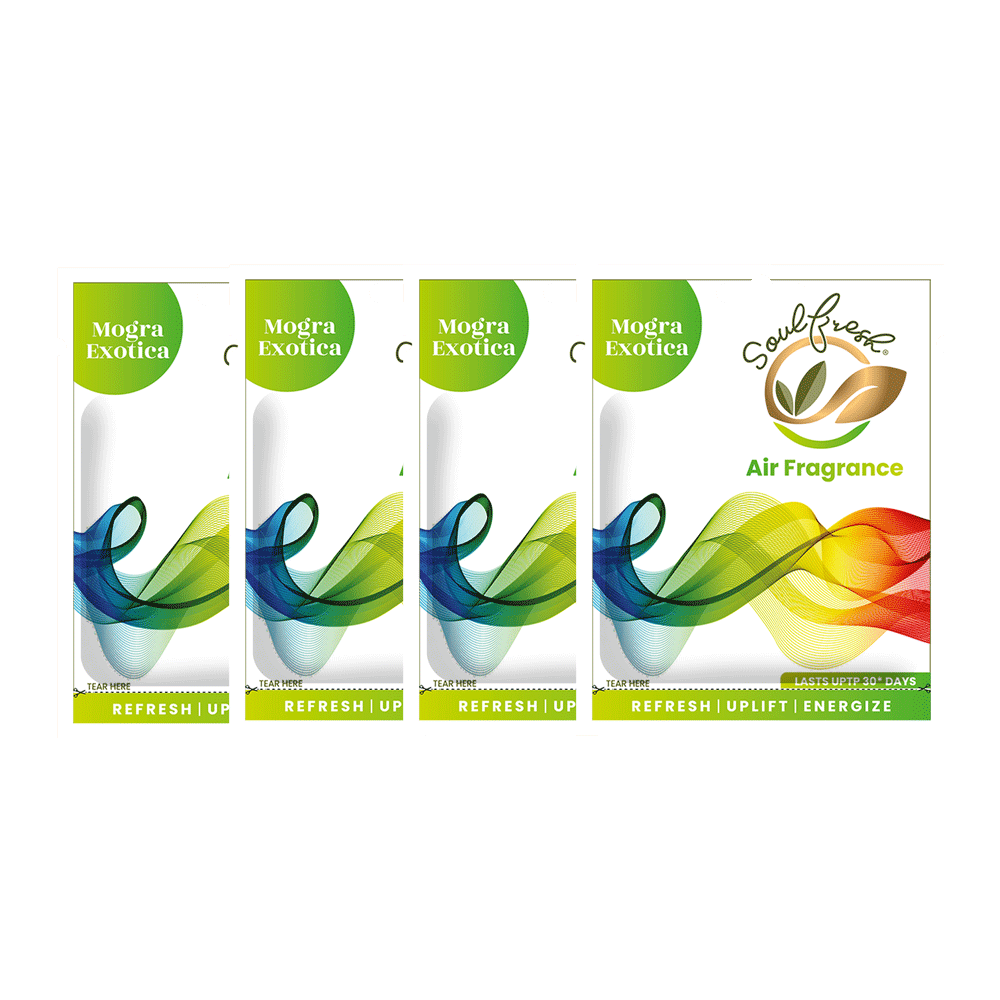 Mogra Air freshener pocket pack of 4