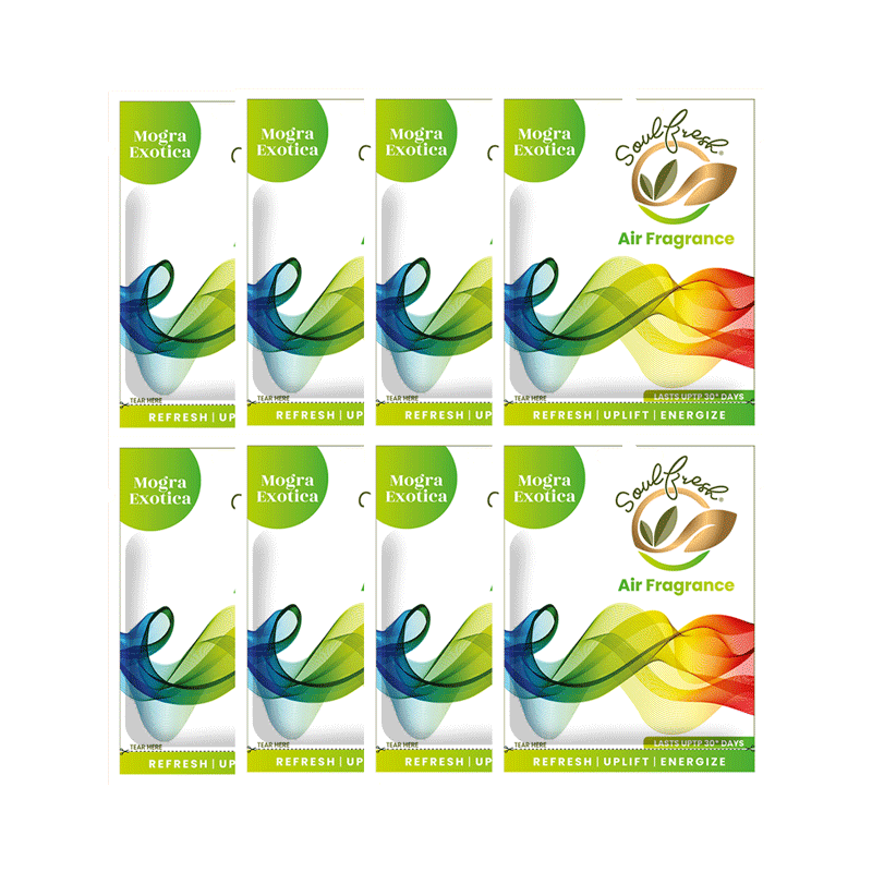 Mogra Air freshener pocket pack of 8