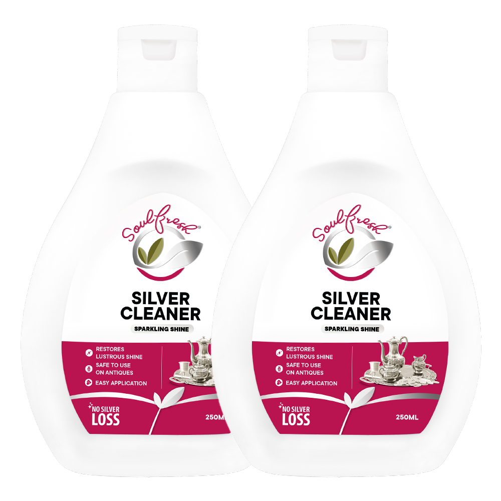 SOULFRESH Instant Shine Silver Cleaner Liquid 250ml