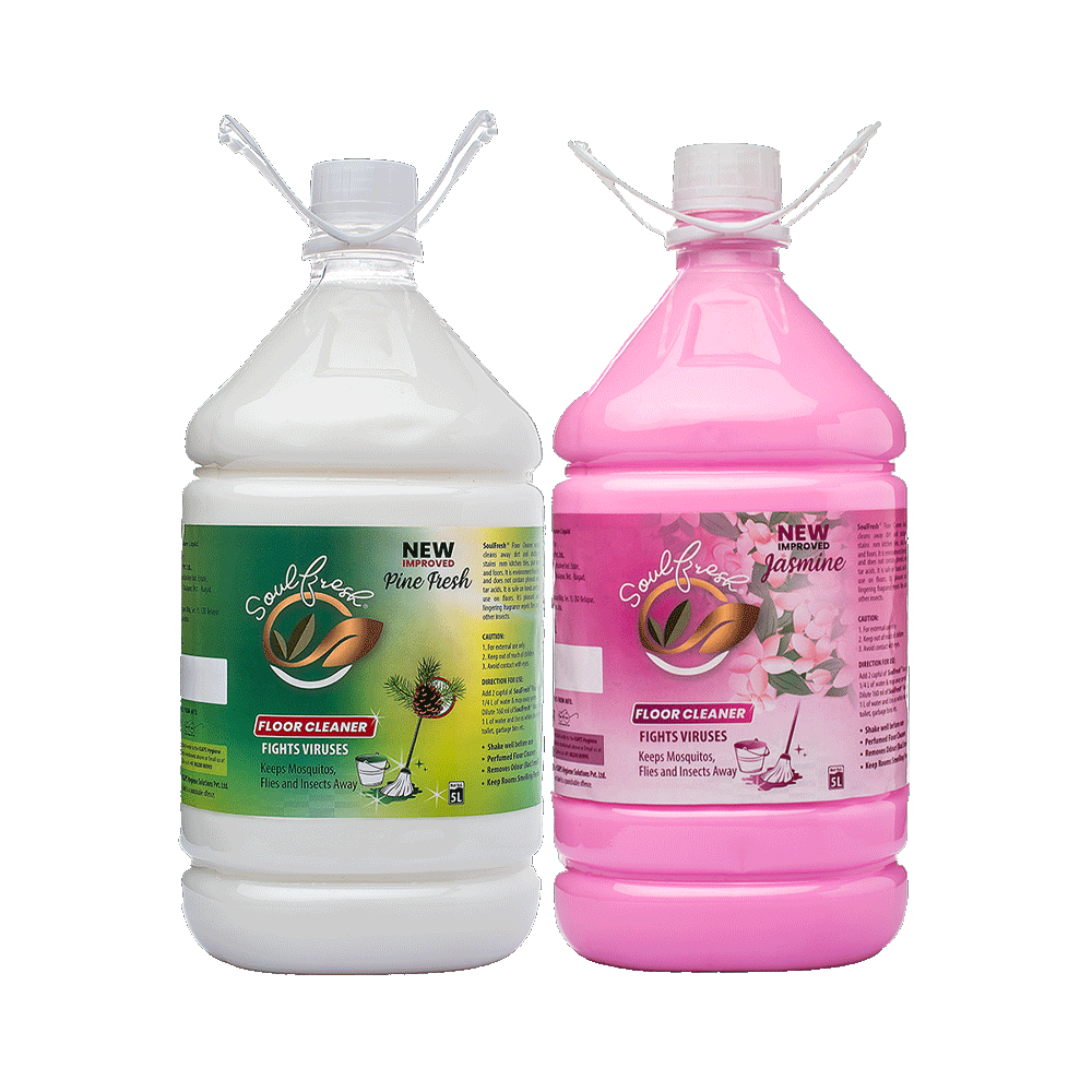 SOULFRESH Perfumed Floor Cleaner Liquid | 5 ltr Pack of 2