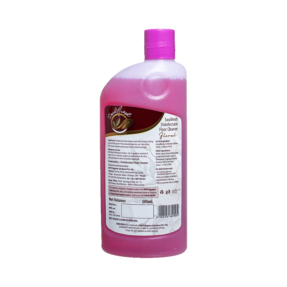 Jasmine Disinfectant Floor Cleaner 500 ml back