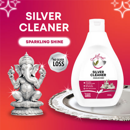 SOULFRESH Instant Shine Silver Cleaner Liquid 250ml