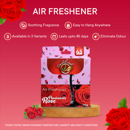 SOULFRESH Air Freshener Block (Rose) 75gm