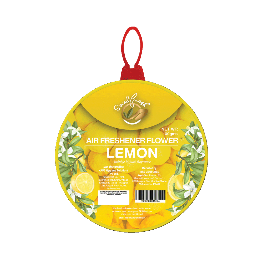 Citrus Air Freshener Flower front