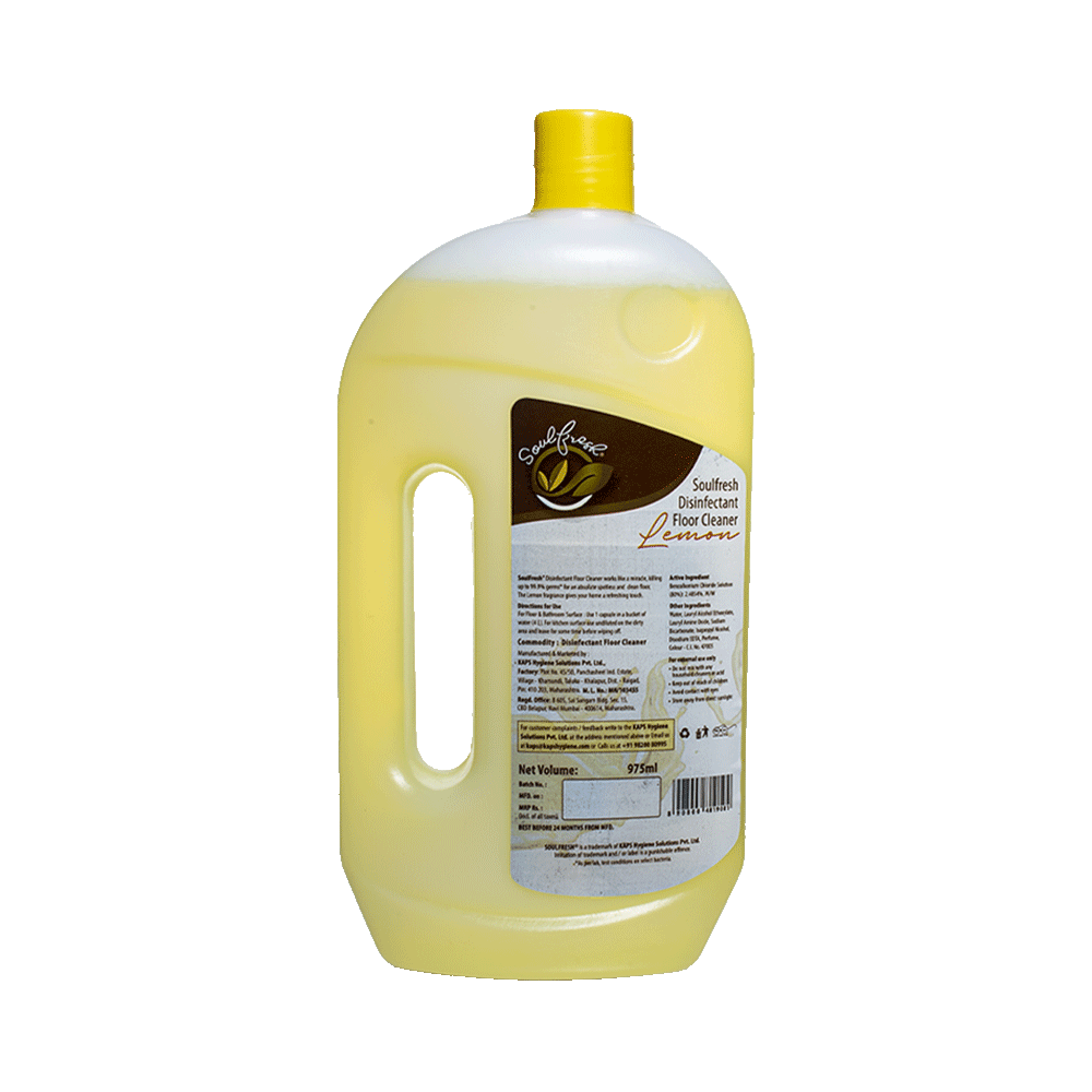 Citrus Disinfectant Floor Cleaner 975 ml back