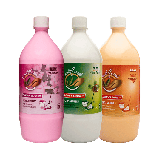 Assorted Pack of 3 Perfumed Floor Cleaner