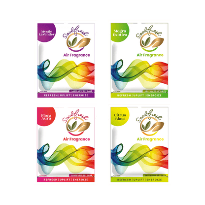 Air freshener pocket assorted pack of 4