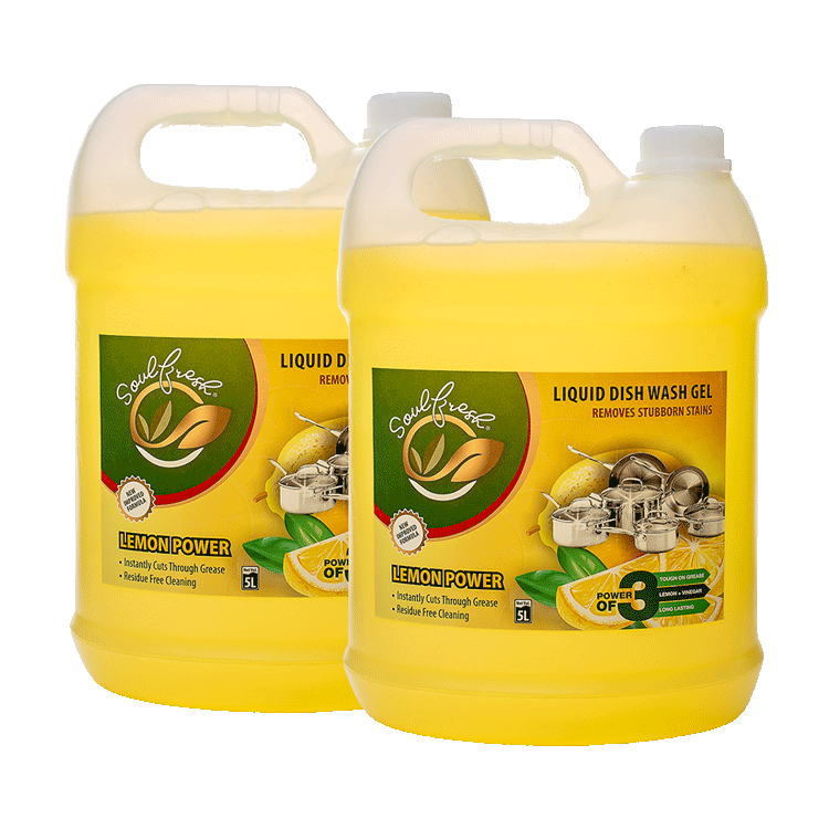 Dishwash gel 5 Ltr pack of 2