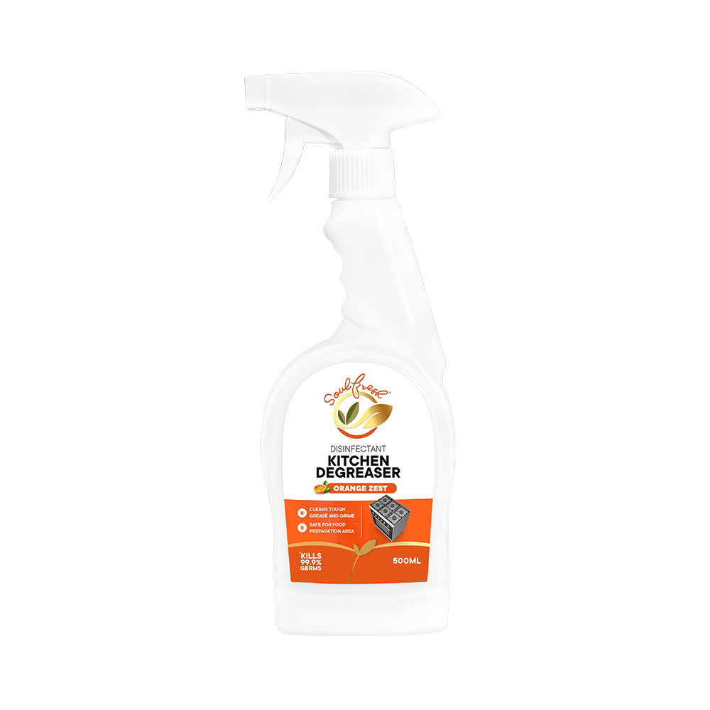 SOULFRESH Disinfectant Kitchen Degreaser Orange Zest 500ml