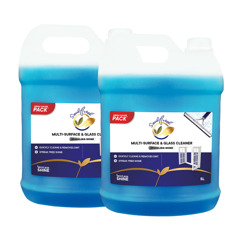 SOULFRESH Glass And Surface Cleaner Liquid Regular 5L