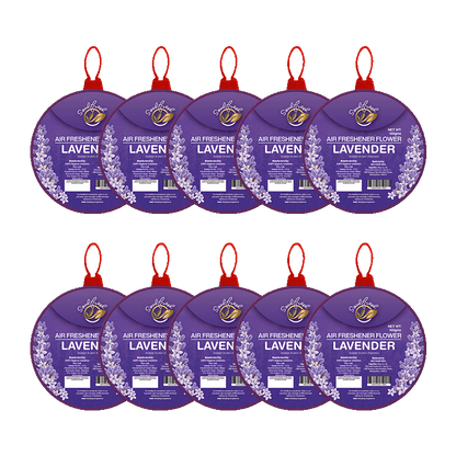 Lavender Air freshener flower pack of 10