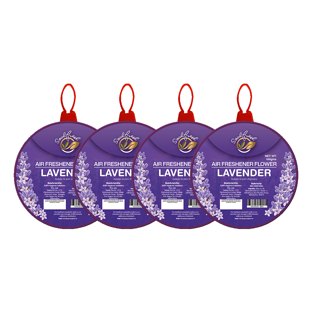 Lavender Air freshener pocket pack of 4