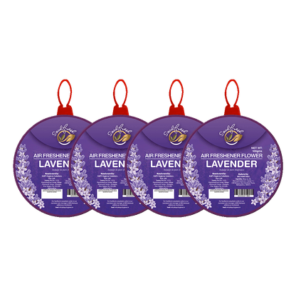 Lavender Air freshener pocket pack of 4