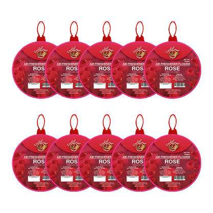 Rose Air freshener pocket pack of 10